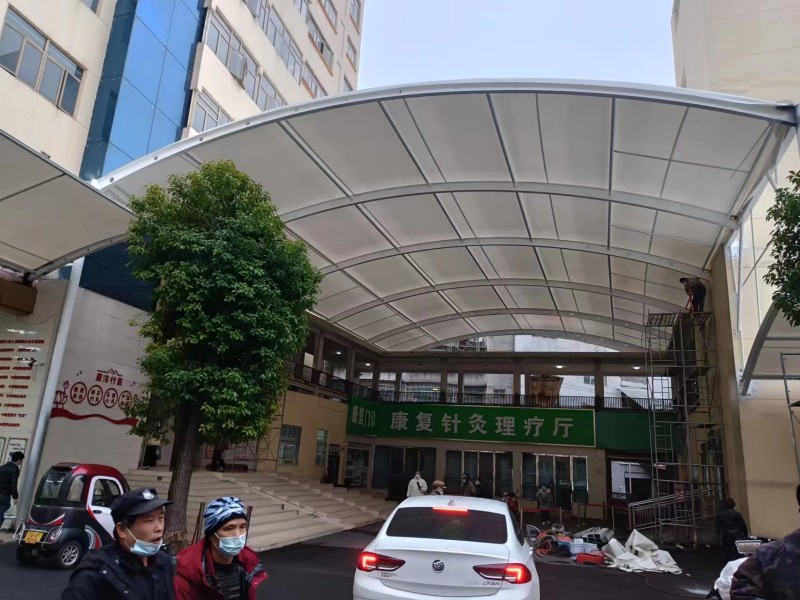 2026姜堰区推拉棚膜结构一体化厂家，厂区、园区停车棚工程承接
